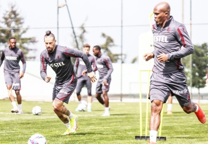 Trabzonspor, Gaziantep FK maçı hazırlıklarını tamamladı