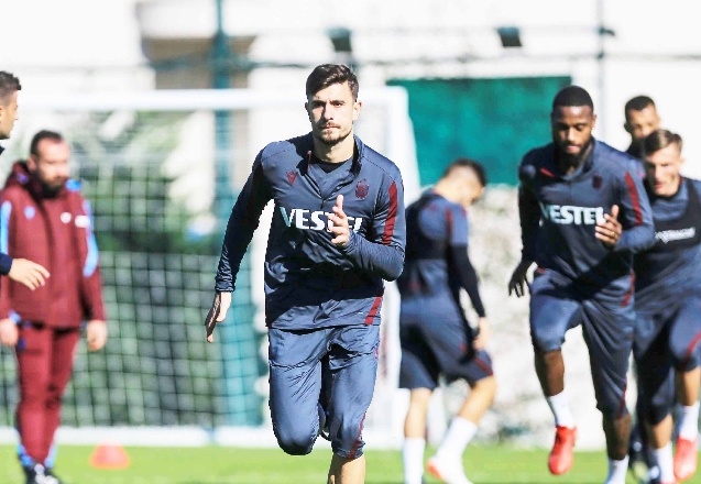 Trabzonspor, Gaziantep FK maçının hazırlıklarını sürdürdü