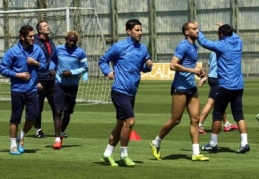 Trabzonspor maçı hazırlıklarını sürüyor