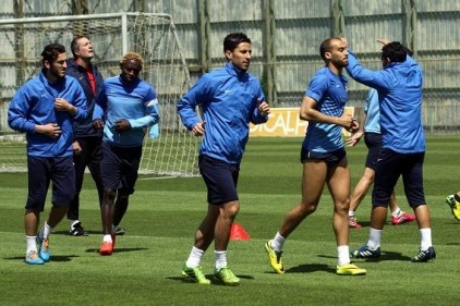 Trabzonspor maçı hazırlıklarını sürüyor