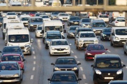 Trafiğe kayıtlı araç sayısı nisan ayı sonu itibarıyla 22 milyon 551 bin 157 oldu