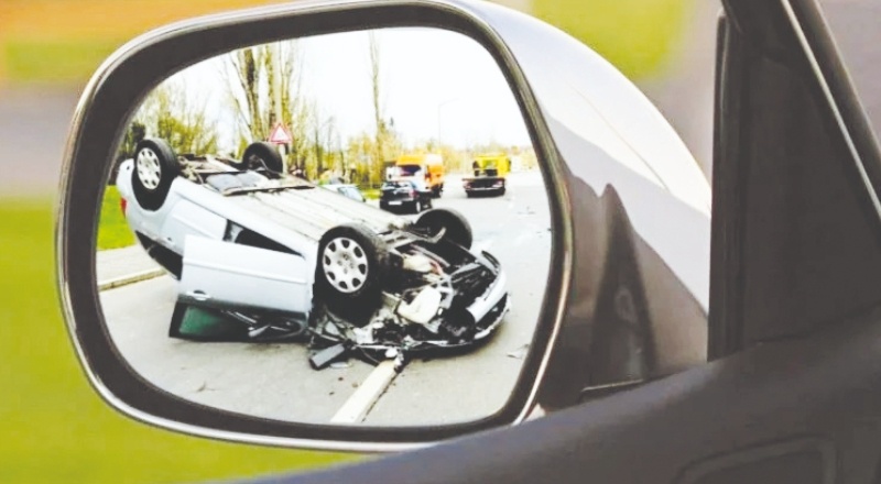 Trafik ağır hasarlı