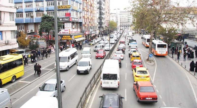 Trafik çilesi hiç bitmiyor