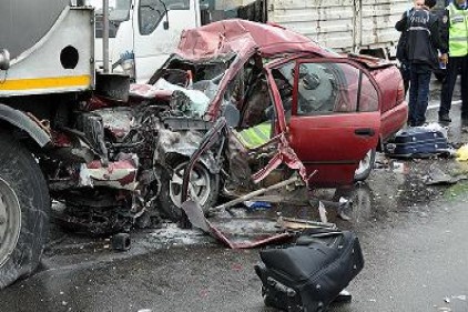 Trafik kazaları 10 yılda 43 bin 582 can aldı