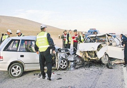 Trafik kazası mağdurlarının başında çocuklar geliyor