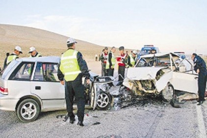 Trafik kazası mağdurlarının başında çocuklar geliyor