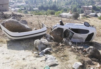 Trafik kazasında 12 kişi yaralandı 