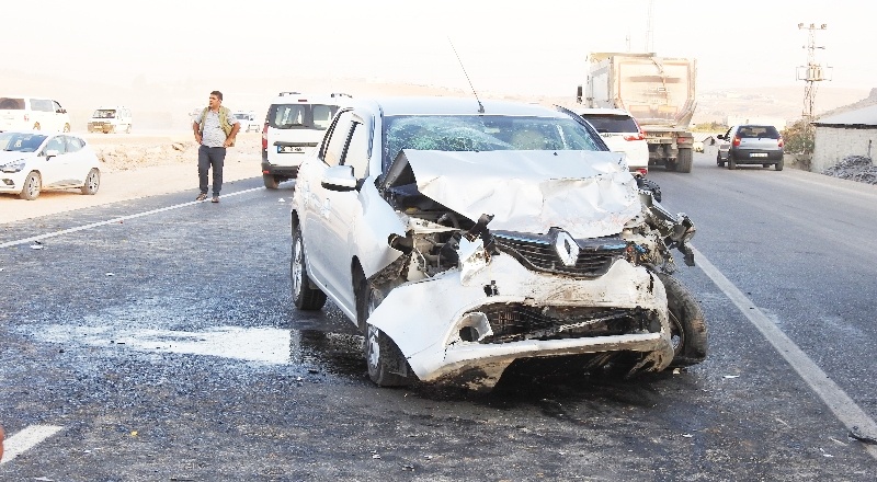 Trafik kazasında 9 kişi yaralandı