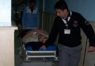 Trafik kazasında bir kişi yaralandı