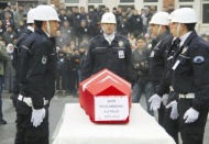 Trafik kazasında ölen polis memuru memleketine uğurlandı