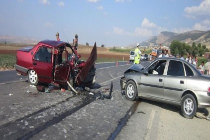 Trafik kazsında 7 kişi yaralandı