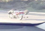 Trafikte çılgın akrobasi 