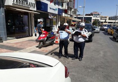 Trafikte için, zabıta-polis işbirliği 