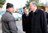 Traktörcüler ve kuruyemişçiler Sitesi esnafını gezdi