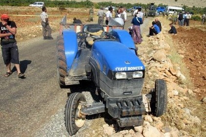 Traktörden düşen çocuk hayatını kaybetti 