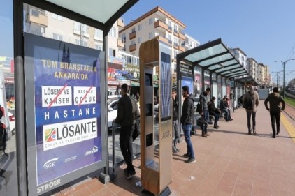 Tramvay duraklarına Solar Şarj İstasyonu yerleştirildi