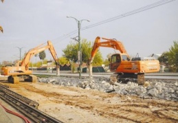 Tramvay seferlerine geçici olarak ara verildi