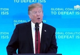 Trump: IŞİD'in elindeki topraklar yüzde 100 özgürleştirilecek