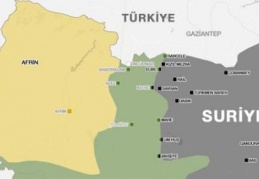 TSK'den Azez'e topçu atışı 
