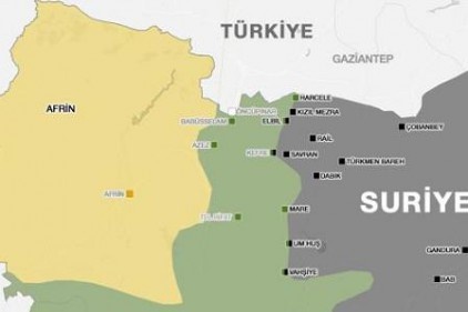 TSK&#039;den Azez&#039;e topçu atışı 