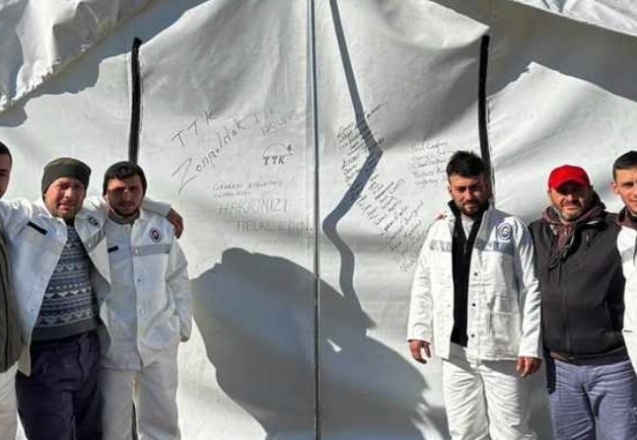 ’TTK Zonguldak İşçileri, çevreyi kirletmiş olabiliriz, hakkınızı helal edin’