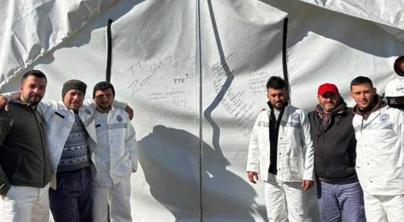 ’TTK Zonguldak İşçileri, çevreyi kirletmiş olabiliriz, hakkınızı helal edin’