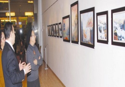 Tülin Demir'in sergisine büyük ilgi 