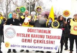 Tüm eğitim emekçilerin hakları ve taleplerini güvence alına alan yeni bir düzenleme yapılmalı