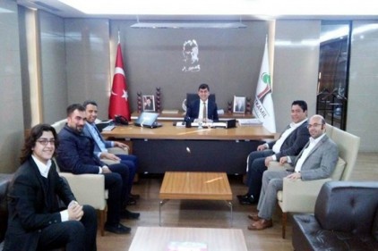 TÜMSİAD üyeleri, Fadıloğlu&#8217;nu ziyaret etti