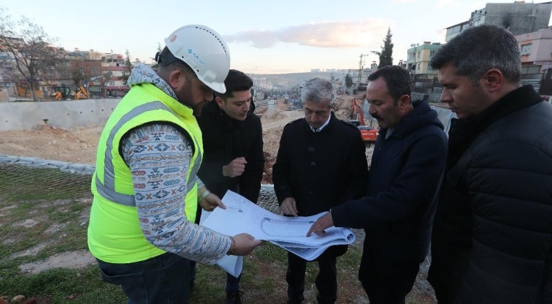 Tünel projesi çalışmaları sürüyor