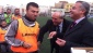 Turan, futbolculara baklava ikram etti 