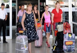 Turist sayısı yüzde 10 azaldı