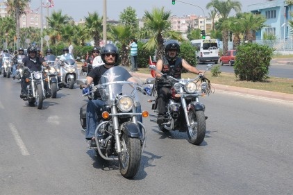 Türk Chopper Motosiklet Kulübü açılışına Gaziantep&#8217;li motorcular da destek verdi 