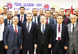 Türk Ulaşım Sen'de Mehmet Çalışkan seçildi