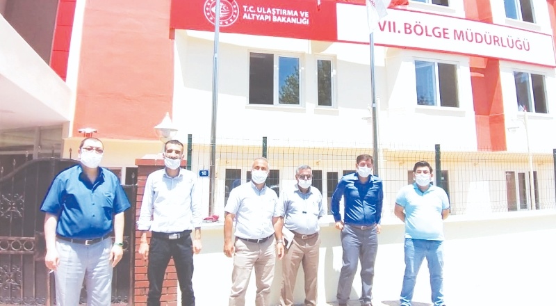 Türk Ulaşım Sen'den Bölge Müdürü Miçillioğlu'na ziyaret