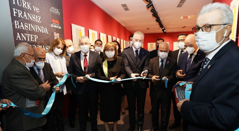 “Türk ve Fransız basınında Antep Savunması Sergisi” açıldı