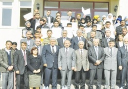 Türkçe öğrenip, sertifika aldılar
