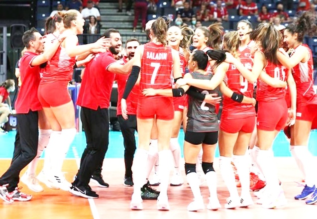 Türkiye A Milli Kadın Voleybol Takımı Avrupa üçüncüsü oldu