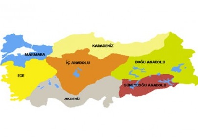 Türkiye artık '7 coğrafi bölge' değil!