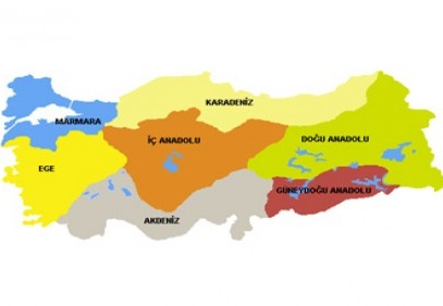 Türkiye artık '7 coğrafi bölge' değil!