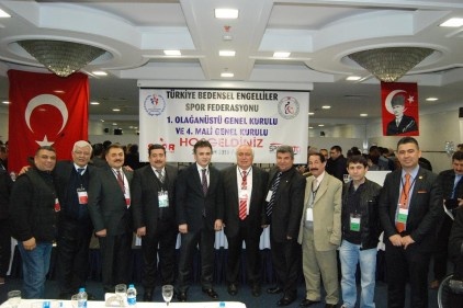 Türkiye Bedensel Engelliler Spor Federasyonu seçimleri yapıldı