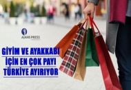 Türkiye ev bütçesi içinde giyim ve ayakkabıya yüzde 7,2 pay aırıyor