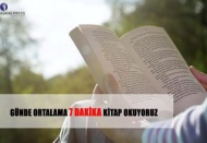 Türkiye, günde ortalama 7 dakika kitap okuyor