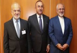 Türkiye, İran ve Irak Dışişleri Bakanları bir araya geldi