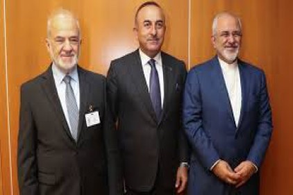 Türkiye, İran ve Irak Dışişleri Bakanları bir araya geldi
