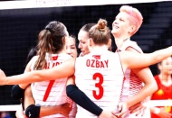 Türkiye Milli Kadın Voleybol Takımı, Çin'i 3-0 mağlup etti