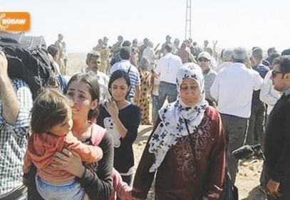 Türkiye sınırından ayrılan 2 bin Kobanili Kürt bölgesine ulaştı