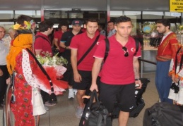 Türkiye U20 Milli Takımı, Gaziantep’e geldi