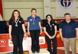 “Türkiye Üniversite Sporları Federasyonu Türkiye Pool 8 Top Bilardo Şampiyonları” ödüllendirildi