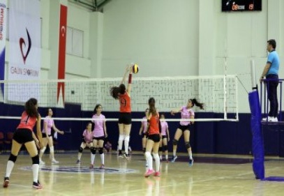 Türkiye Üniversiteler Voleybol 1.Lig Grup Birinciliği müsabakaları yapıldı